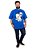 Camiseta Caveira Skate - Azul Royal. - Imagem 5