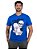Camiseta Caveira Skate - Azul Royal. - Imagem 1