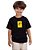Camiseta Infantil Skate Picto - Preta - Imagem 1