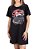 Vestido Tshirt Fusca Rat Preto Jaguar - Imagem 2