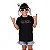 Camiseta Infantil Rock Relevo Preta Jaguar - Imagem 1