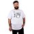 Camiseta Bateria Line Drum Branca - Imagem 3