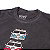 Camiseta Estonada Kombi Trip Preta. - Imagem 2