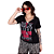 Blusinha Rock Poster Preta - Imagem 3