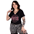 Blusinha Rock Stablishement Preta Jaguar - Imagem 1