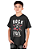 Camiseta Juvenil Guitarra Power Preta Jaguar - Imagem 1