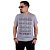Camiseta Amo Fusca Cinza Mescla. - Imagem 1