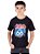 Camiseta Juvenil Route 66 Preta Jaguar - Imagem 1