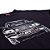 Camiseta Juvenil Gol Quadrado Preta - Imagem 4