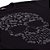 Camiseta Juvenil Caveira Moto Icon Preta - Imagem 2
