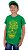 Camiseta Juvenil Brasil Fut Caveira Verde - Imagem 3