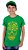 Camiseta Juvenil Brasil Fut Caveira Verde - Imagem 4