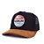 Boné Trucker Gasoline - Marrom e Preto - Imagem 2