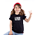 Camiseta Infantil A Base Vem Forte - Preta - Imagem 1