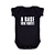 Body Bebê A Base Vem Forte - Preto - Imagem 1