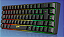 Teclado com fio rgb mini gaming hxsj-v200 - preto - Imagem 9