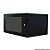 Rack padrao 19 x 5u economic preto - max eletron - Imagem 1