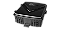 Caixa hermetica quadrada preta mod. 003 grande - volt - Imagem 2