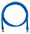 Patch Cord u Utp  Cat5e 2.5m Azul Claro - Furukawa - Imagem 1