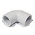 Cotovelo c janela pvc 3 4  - branco - Imagem 1