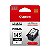 Cartucho p canon 12ml preto pg 145 xl 8274b00 1 aa ca - Imagem 1