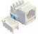 Conector keystone rj11 femea 4 vias cat3 - Imagem 2