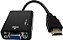 Conversor vga + audio p  hdmi-femea (exbom) (3216) - Imagem 1