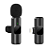 Microfone lapela wireless sem fio compativel com iphone ipad entrada lightning - Imagem 2
