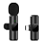 Microfone lapela wireless sem fio tipo c - Imagem 2