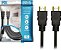 Cabo hdmi macho x macho 2.0 4k hdr 19 pinos 10 metros pix - Imagem 1