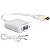 Conversor hdmi x vga Com Audio Adap0038 Branco Storm - Imagem 1
