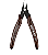 Alicate universal multi funcional ferramentas cortadores de cabo de fio eletrico corte side snips nipper flush aco inoxi - Imagem 1