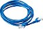 Cabo de Rede Patch Cord Cat5e c Rj45 2,50 Metros - Azul - Imagem 2