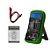 Multimetro digital portatil vd retroiluminaçao lcd amperimetro ac dc voltimetro  testador de tensao ohm medidor xl830l - Imagem 1