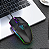 Mouse gaming com fio profissional ergonômico usb, 1600 dpi, 6 botões, silencioso, backlit - Imagem 2