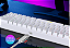 Teclado com fio rgb mini gaming hxsj-v200 - branco - Imagem 3