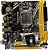 Placa mae h61 socket lga 1155 com m.2 nvme lan giga i3 i5 i7 cor preto - Imagem 2