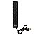 Hub 7 portas usb 2.0 (preto)(led)(exbom)(1949) - Imagem 2