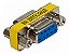 Adaptador emenda serial db9 femea x femea 9 pinos rs232 - Imagem 1