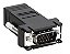 Adaptador extensor vga video via cabo rede rj45 - Imagem 1