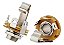Conector p10 jack 6,5mm mono-femea fechado - Imagem 1