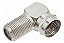 Conector coaxial para femea p  coaxial 90graus em l - Imagem 2