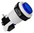 Botao fliperama g-90 chave pbs29 azul - Imagem 1