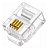 Modular plug rj11 6p4c flash ouro - Imagem 1