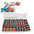 Conectores de fio de emenda compacto, conector eletrico de conector rapido 28-12 awg 2, 3 , 5 portas - Imagem 1