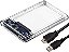 Case Para Hd Externo 2.5 Transparente Usb 2.0 - Imagem 2