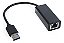 Cabo adapt usb3.0m rj45 f adp-usblan1000bk pc - Imagem 1