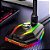 Microfone para pc gamer rgb le-919 lelong - Imagem 4