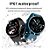 Smartwatch ir67 unisex monitor de frequencia, relogio fitness, ios, android - Imagem 2