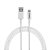 Cabo usb lightning 1.5m pvc branco iphone - intelbras - Imagem 1